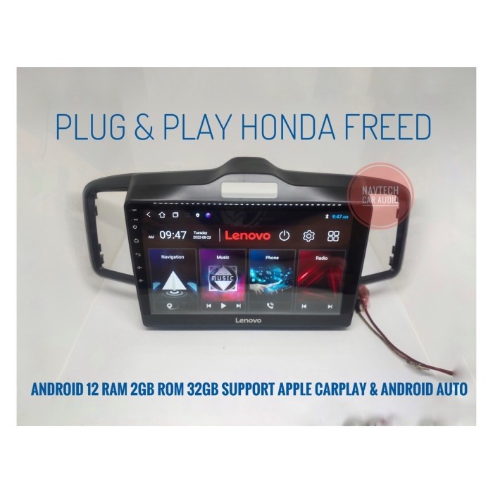 Head unit android 10 inch oem honda freed / Head unit oem honda freed