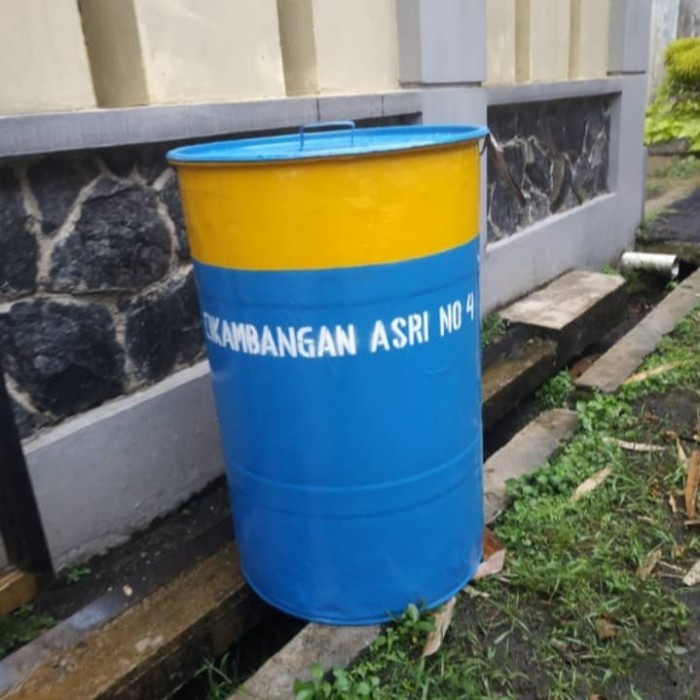 Tempat Sampah / Tong Sampah 60 Liter / Tong Sampah Besi