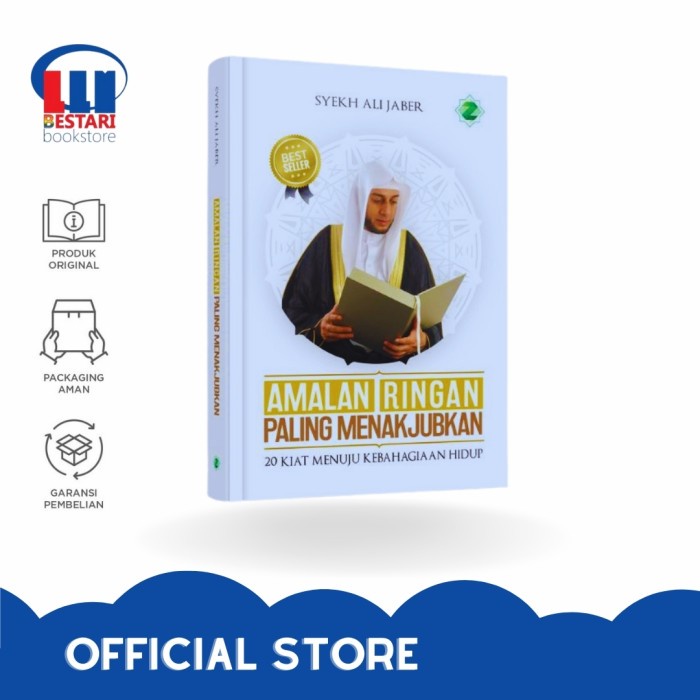 

sale buku amalan ringan paling menakjubkan - syekh ali jaber - zikrul Termurah