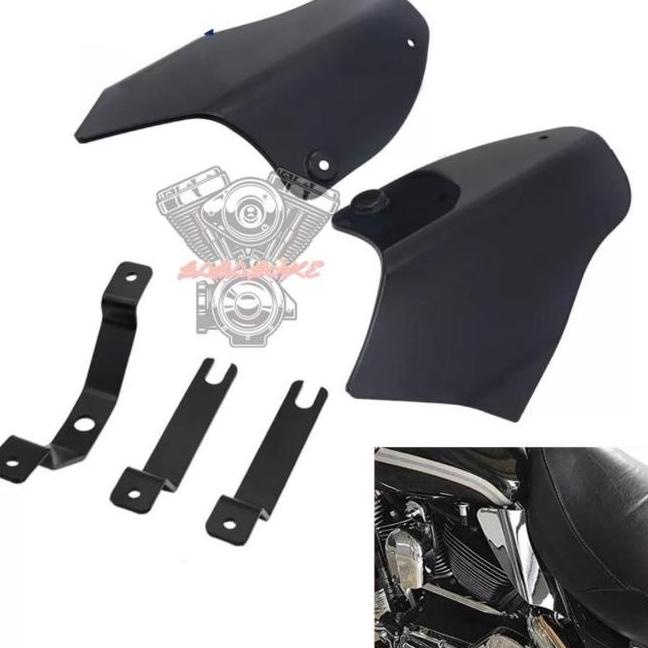 MURAH!!! HEAT DEFLECTOR HARLEY FATBOY SOFTAIL PENAHAN PANAS FATBOY