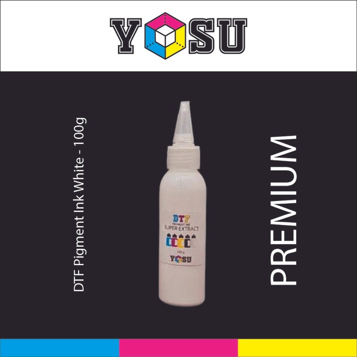 

Terbaru Yosu Premium Dtf White Pigment Ink / Tinta Pigmen Putih - 100G / 100 G Ready Stock