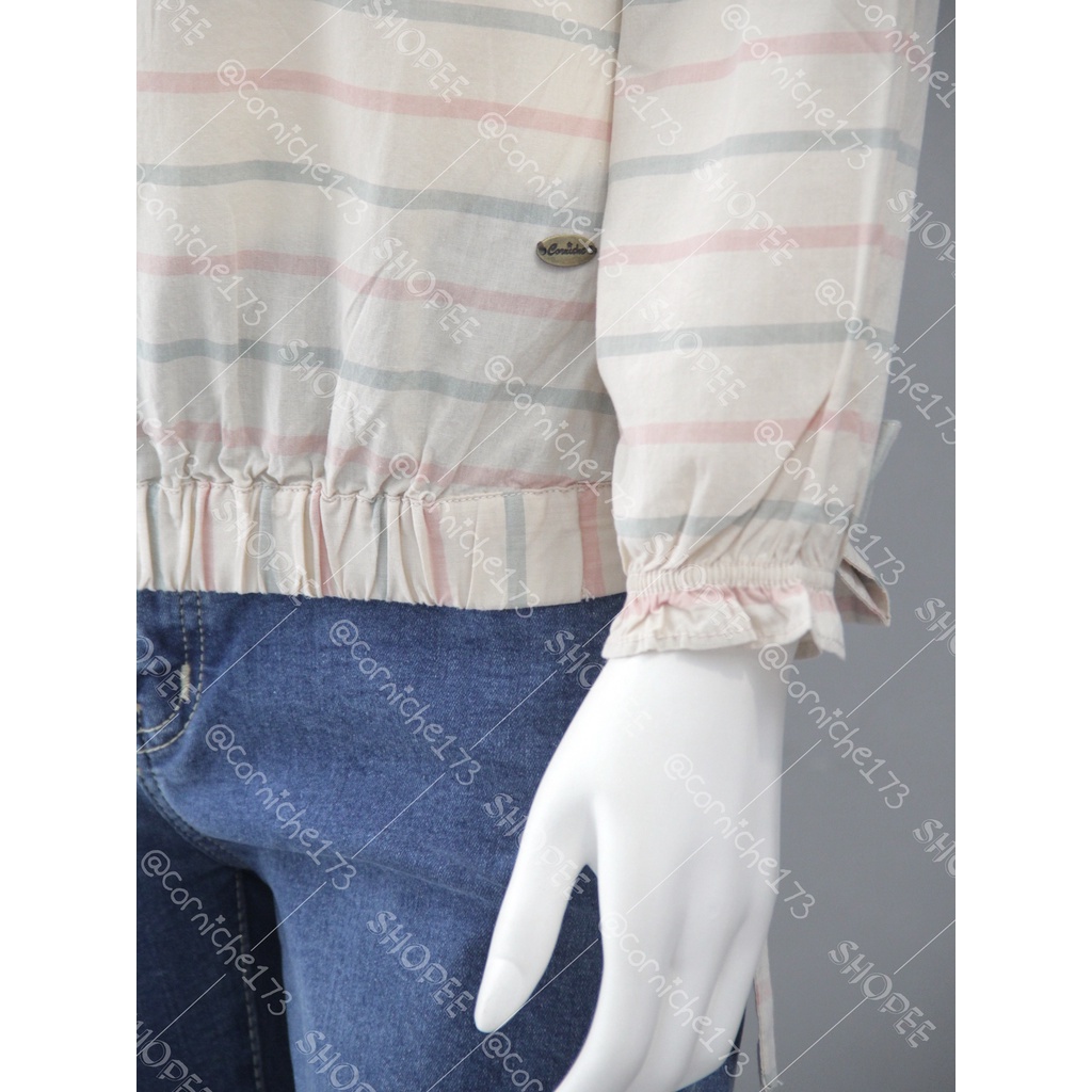 STYLISH MODERN Corniche Rana Blouse Cream - TI231531