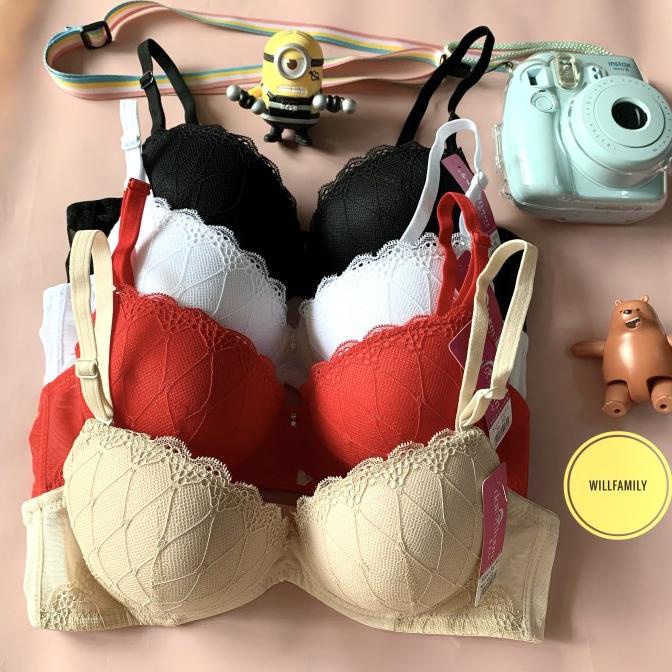 Bra push up, bra busa tebal kawat, BH kawat, bra kawat, import bra