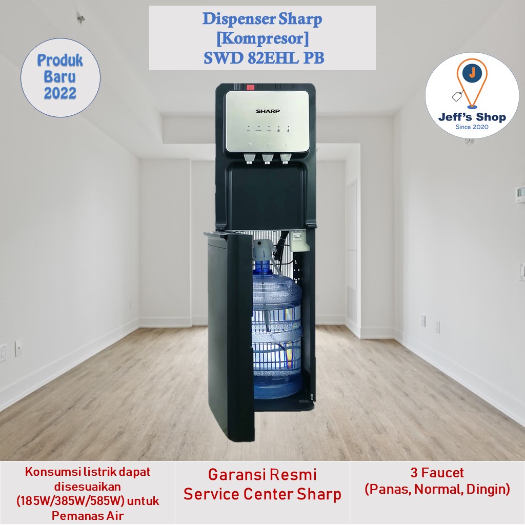 Dispenser Sharp [Kompresor] SWD 82EHL PB