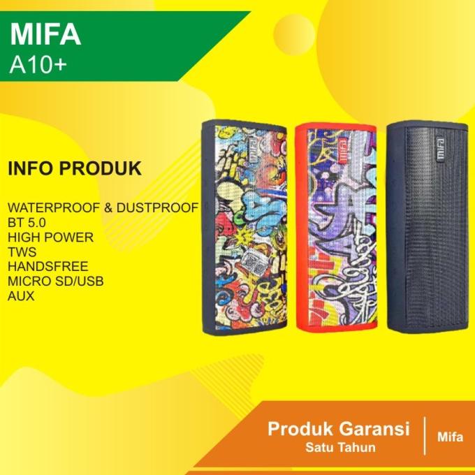 Mifa A10 PLUS Speaker Bluetooth Portable 20W IPX7 waterproof TWS A10+