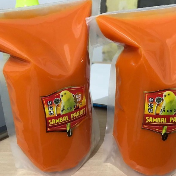 

Sambal Parkit Halus 1000Ml - Saos Sambel Pedas