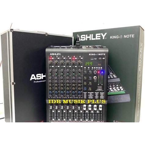 Mixer 6 Channel Ashley King6 Note King 6 Note Original Ashley
