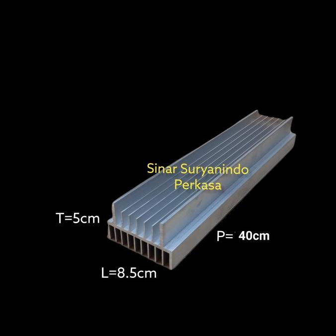 heatsink 2u 3u double 17 sirip 40 cm Termurah