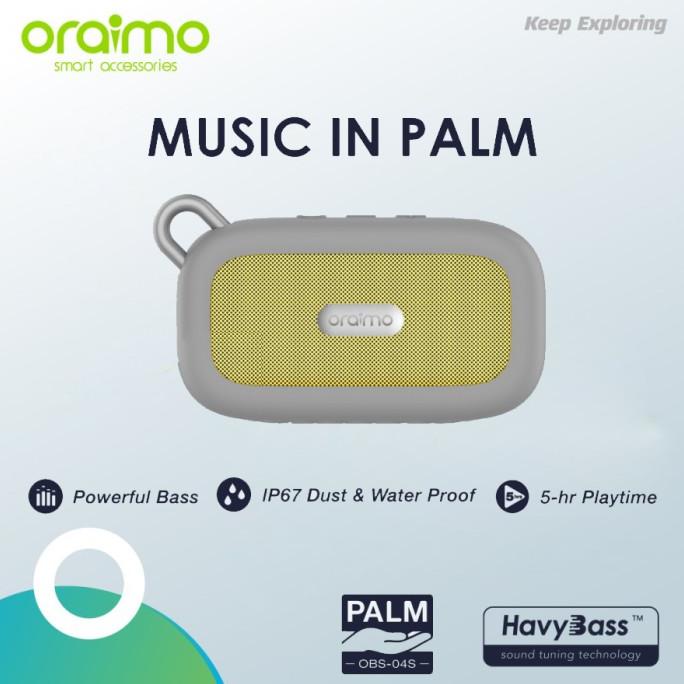 Oraimo Palm Ultra-Portable Wireless Bluetooth Speaker OBS-04S