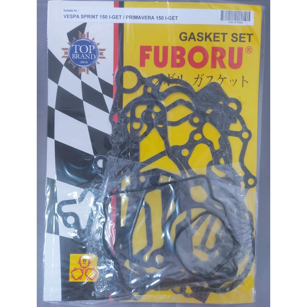 Ready PAKING FULL SET VESPA SPRINT 150 I-GET / PRIMAVERA 150 I-GET PERPAK GASKET FUBORU
