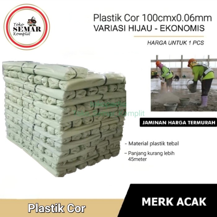 

Promo Plastik Cor Hijau Roll Terbaru