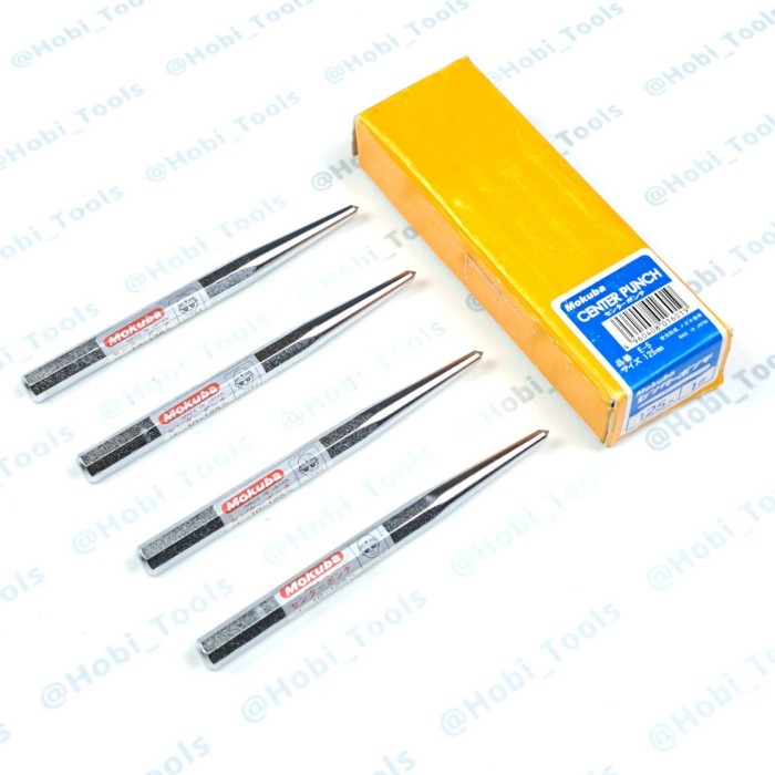 

MOKUBA CENTER PUNCH 5" - PENITIK BOR 5 INCH