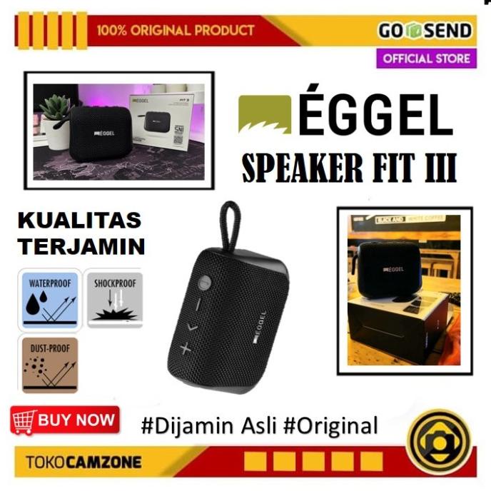 Eggel Fit 3 Waterproof Portable Bluetooth Speaker