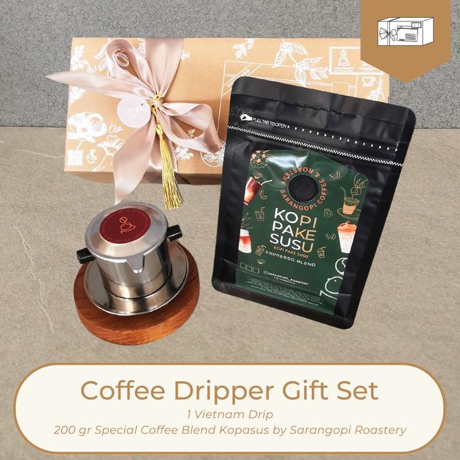 

Ready Coffee Dripper Gift Set - Hampers Kado Souvenir Kopi - Sarangopi Pengiriman Cepat