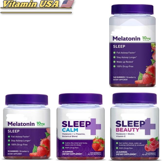 Kids Melatonin Sleep Ages 4 Up & Kids Sleep Calm 1 Mg 60 / 90 Gummies Best