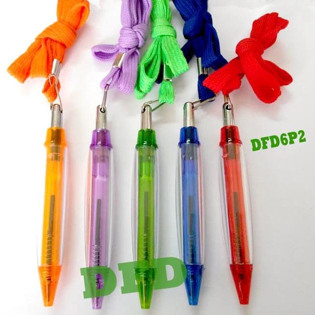

Pulpen Promosi / Pulpen Cabe Tali ( Kode : 6Tp2 ) + Stiker Original