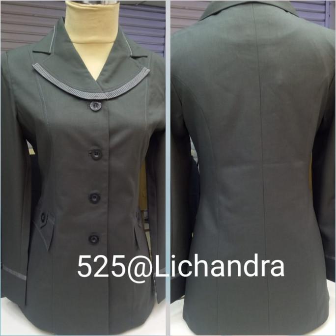 Seragam Pns Seragam kerja Wanita Blazer Guru lichandra original