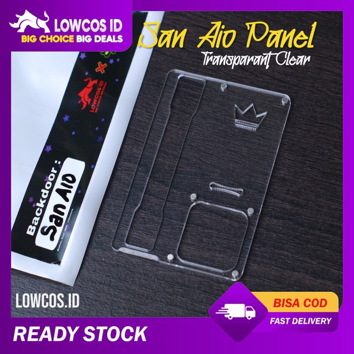 SAN AIO Cover Panel Door Transparent Clear