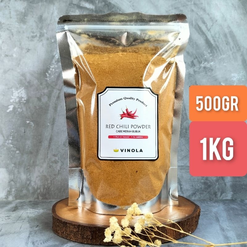 

Red Chili Powder / Cabe Merah Bubuk 500 Gr / 1 Kg