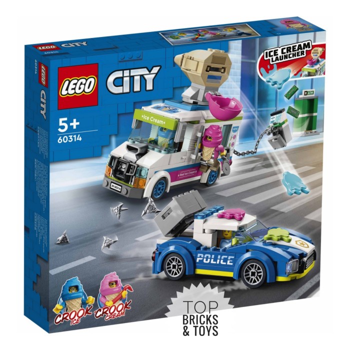 LEGO CITY, ICE CREAM TRUCK POLICE CHASE (60314)