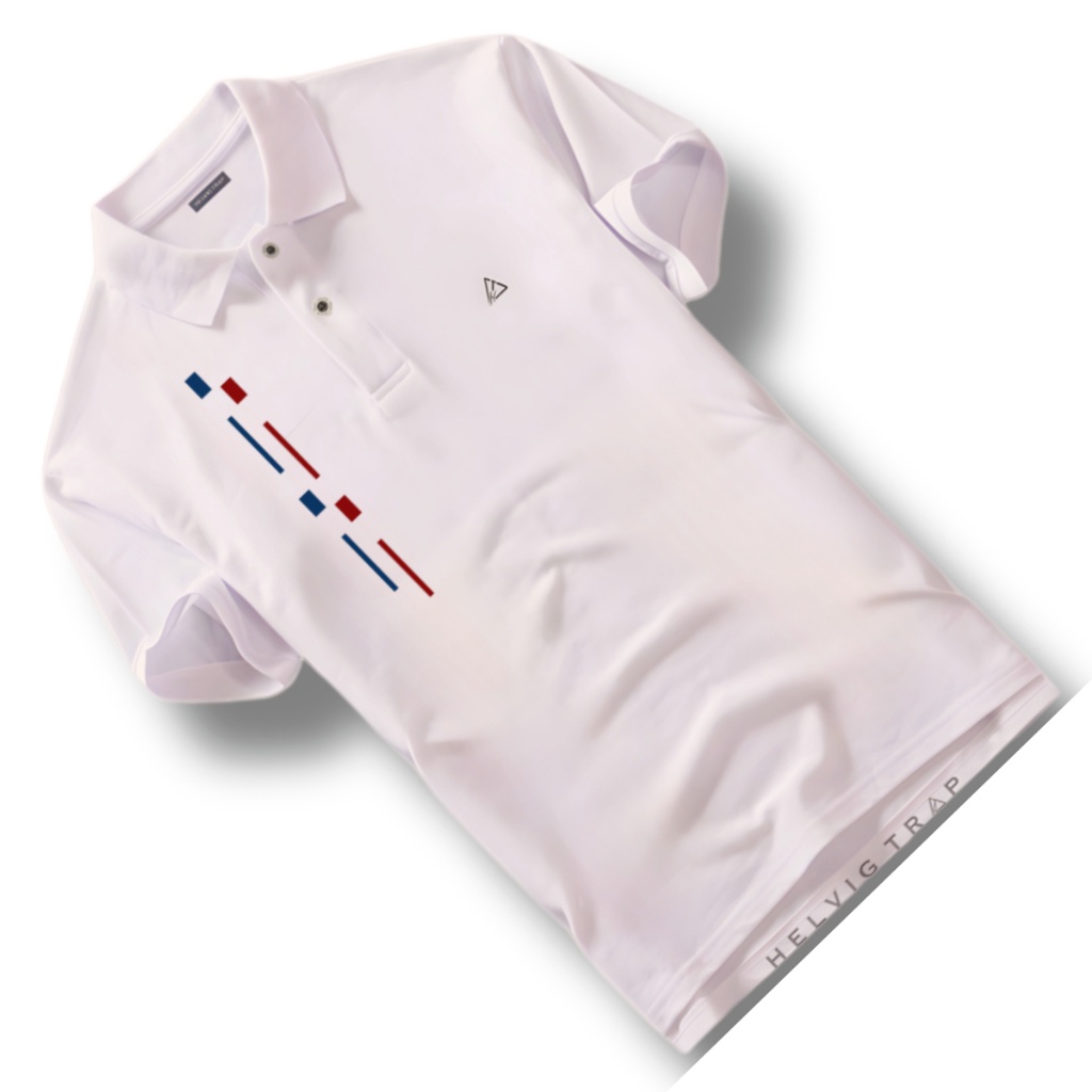Polo Shirt Slelizard Pola Warna Kaos Kerah Polo Pria Lengan Dek Kerah
