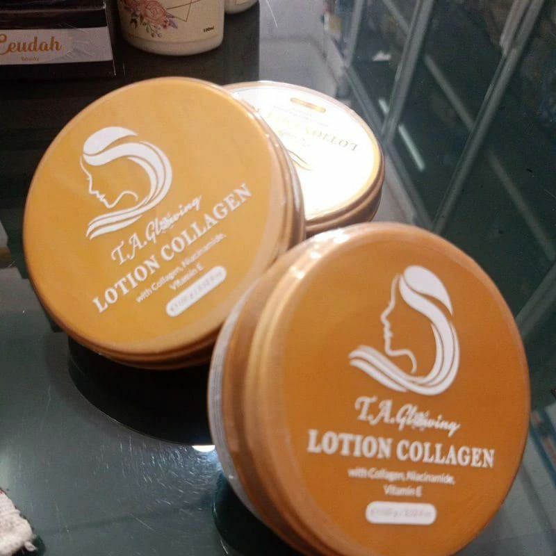 LOTION TA COLLAGEN HB TA COLLAGEN LOTION TA KEMASAN TERBARU LOTION PEMUTIH