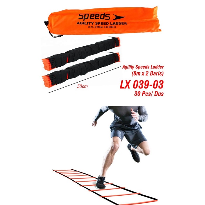 Promo Speed Agility Ladder/Tangga Agility Ladder Untuk Latihan 8 Meter Ori