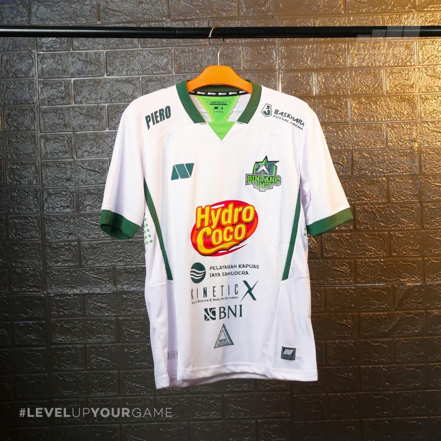 Noij Baju Jersey Futsal Bintang Timur Surabaya Bts - White