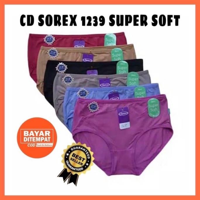 LUSINAN Celana dalam wanita sorex 1239 murah / CD wanita sorex