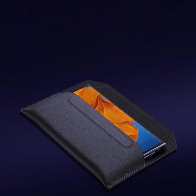 fiw Flip Case Tempat Hp Dompet Samsung Galaxy Z Fold 3 5G Casual