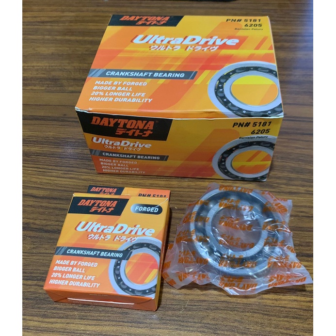 Laher bearing Kruk As 6205 Daytona Crankshaft Forged