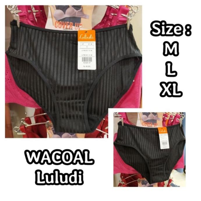 SALEORIGINAL LULUDI WACOAL MIDI PANTY CELANA DALAM MODRL PLISKET