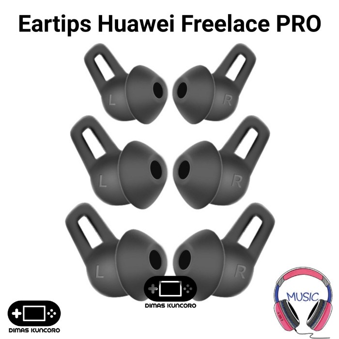 Promo Eartips Huawei Freelace Pro Silicone Silikon Ear Tip Tips Eartip .