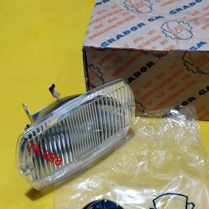 lampu headlamp vespa pts siem grabor