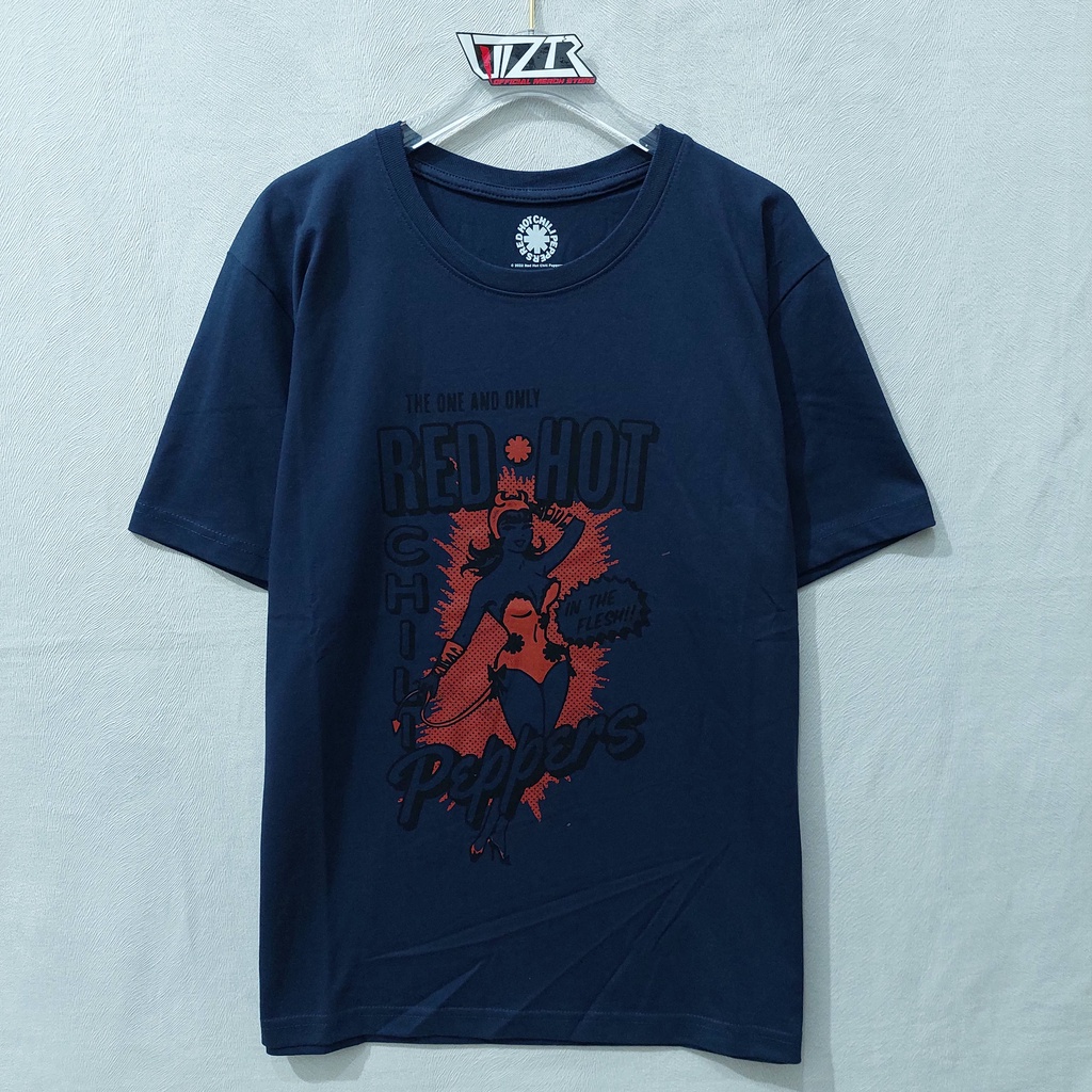 T Shirt Band Official RHCP - IN THE FLESH Original