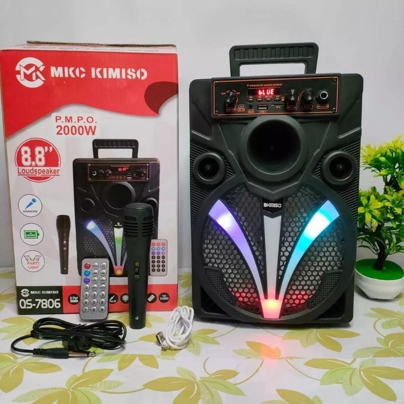 Spiker Bluetooth bass 8,8 inchi QS 7806