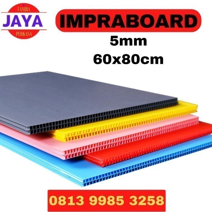 

Promo Impraboard Putih,Hitam,Kuning Tebal 5Mm Ukuran 60 X 80 Cm