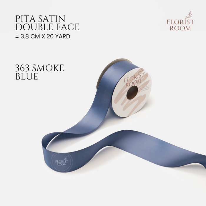 

Promo Pita Satin Double Face Blue Series 3.8Cm X 20Yard