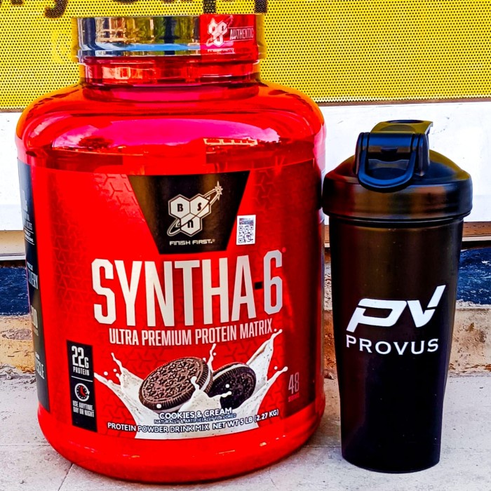 BSN Syntha-6 Syntha 6 Protein 5 lbs BPOM Suplemen Fitness Syntha6 Whey