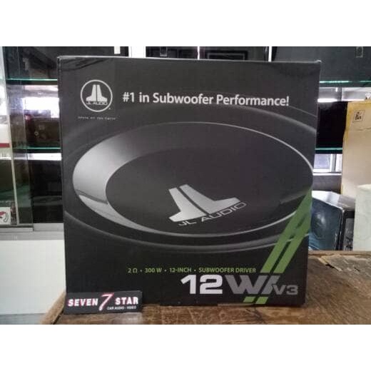 ✅Ori Subwoofer Jl Audio 12 W1V3 / Jl Audio 12 Inch W1 V3 Diskon