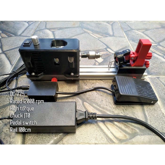 Promo Coil Maker Swivel Dc 775 Combo Kit - Coil Builder Jig