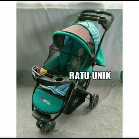 Promo Pliko Boston 338 Kereta Bayi Roda 3 Paling Murah