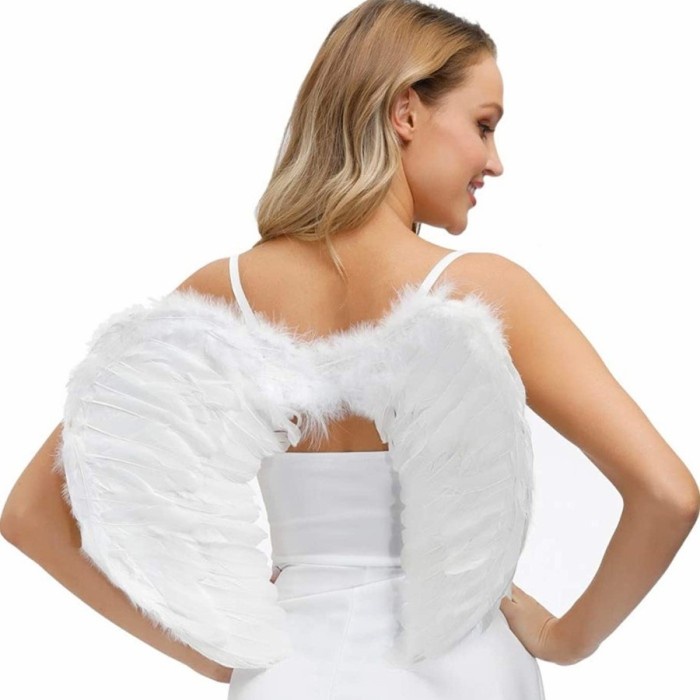 Sayap Angel Wings Malaikat Kostum Halloween Party Ready