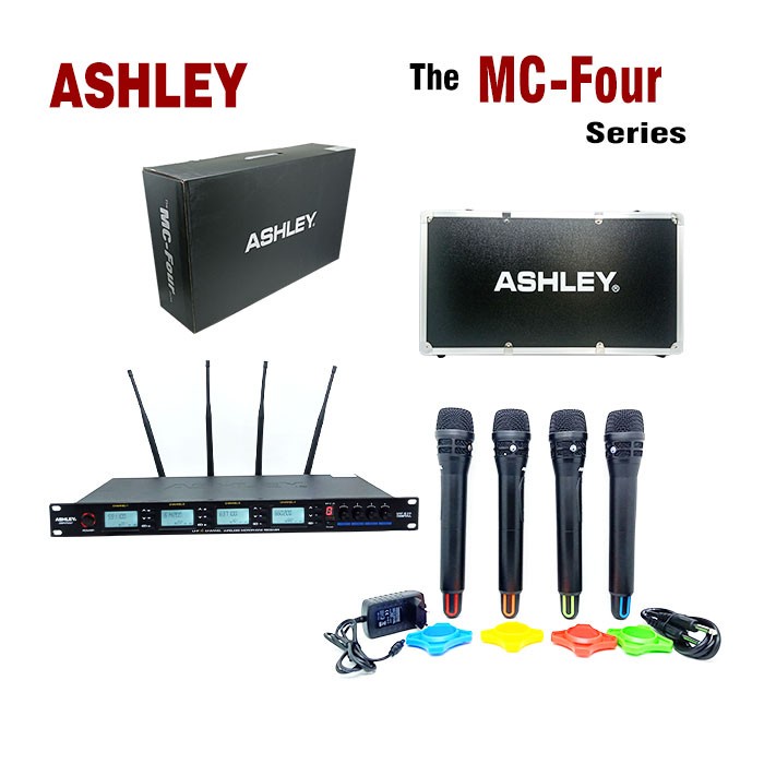 Mic Wireless isi 4 Mik 4 Antena ASHLEY MCFOUR Mikropon Werles Mikrofon