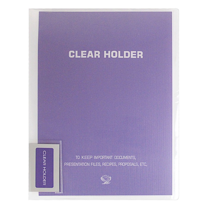 

For Sale Map Document Keeper/Clear Holder Noon Color 40 Pckt E 328 Diskon