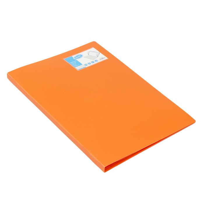 

Asli Bantex Display Book 20 Pockets Folio Mango #3183 64 Murah