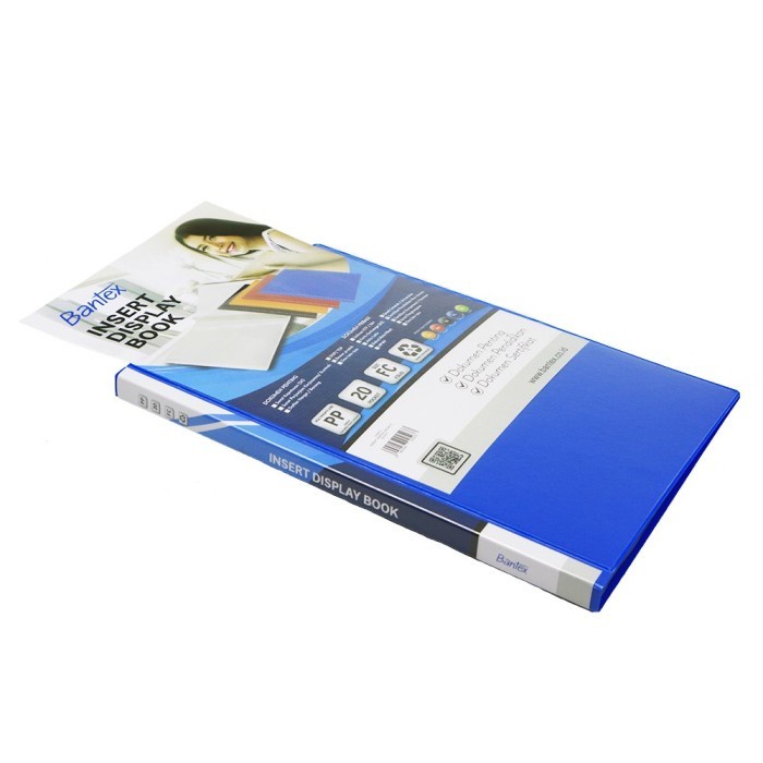

Baru Bantex Insert Display Book Pp Folio 20 Pockets #3183I Diskon