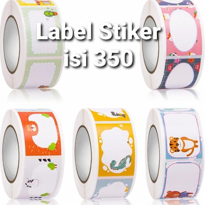 

XIEXIENIN Sticker Thank You Label isi 350 Cutting Stiker Label Nama Buku Anak