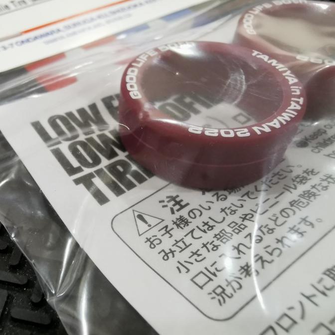 Promo Tamiya 92436 Low Friction Low Profile Tire (Maroon, 2pcs.)GOODLIFE50th Limited Edition (boy00j