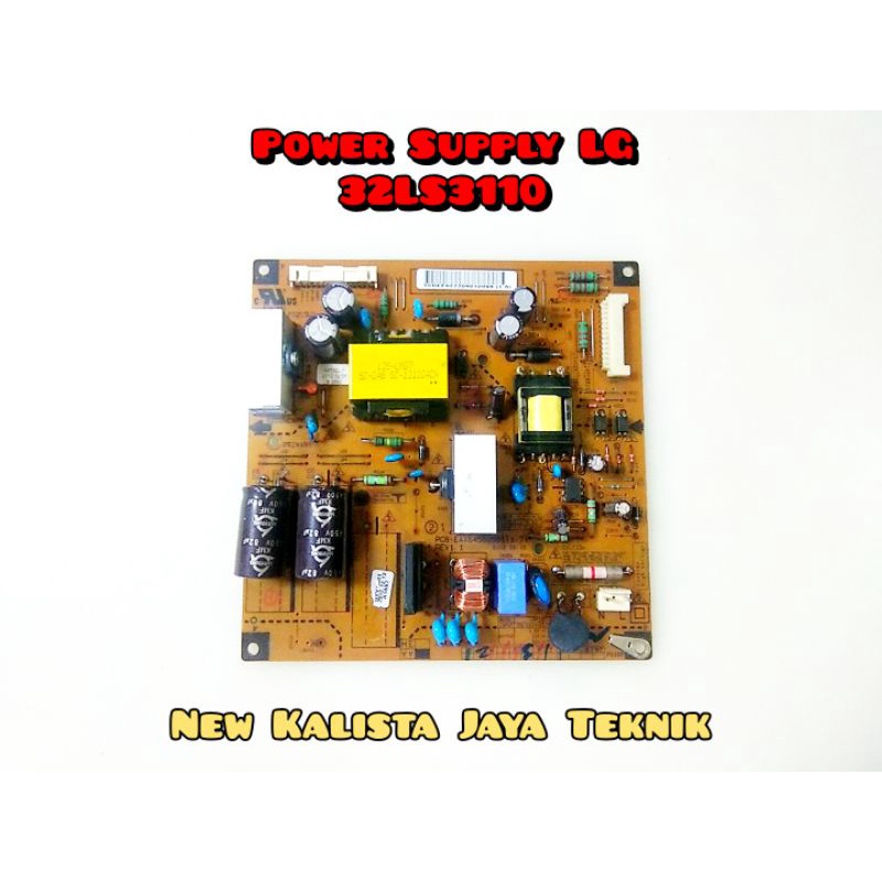 POWER SUPLY TV LG 32LS3110 ORIGINAL EAX64560501 1.7 PSU LG 32LS3110 REGULATOR TV 32LS3110 MESIN TV 3